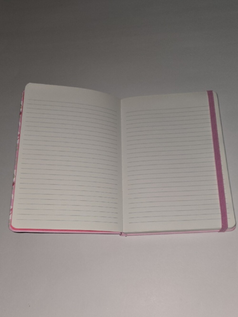 Pink Swan Pattern Hardcover Notebook - Picture 5 of 6